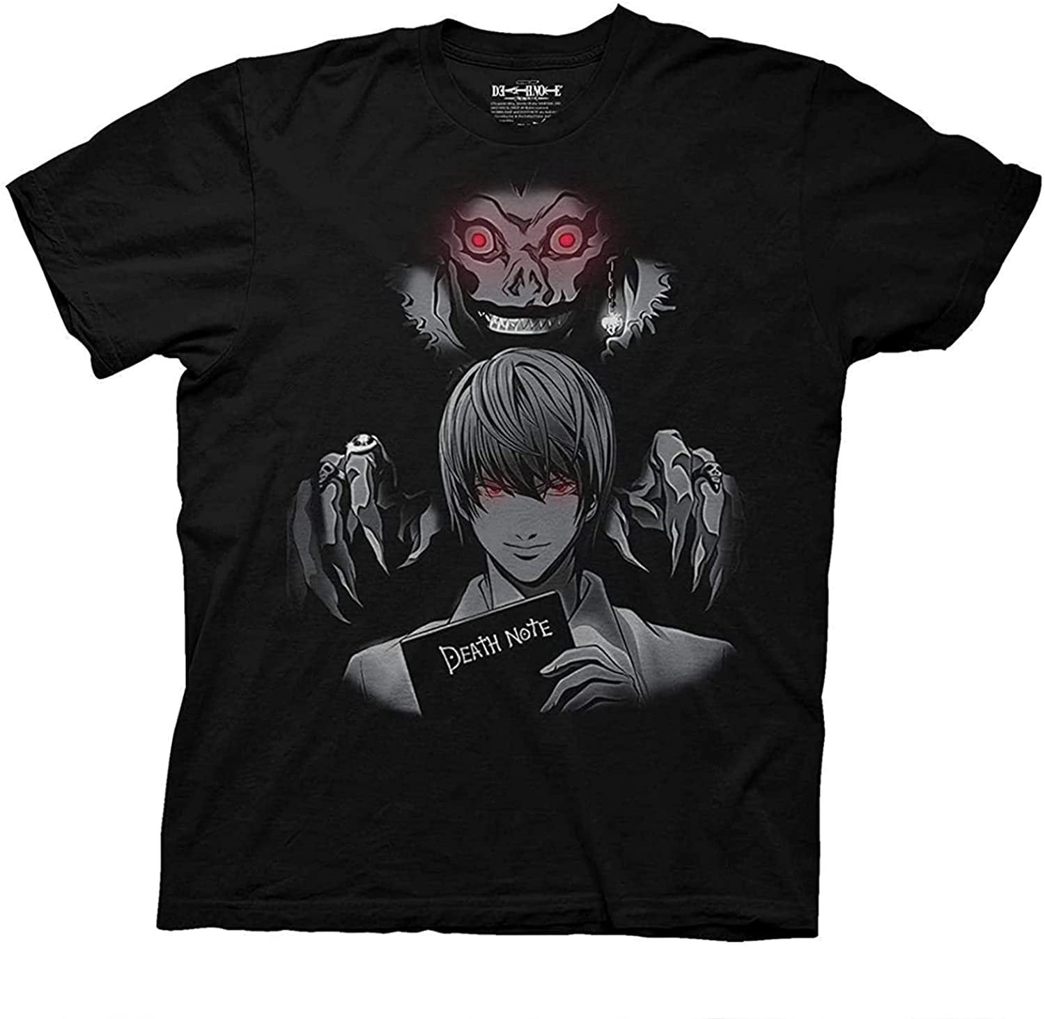 Camiseta de Anime Death Note para Hombre con Light Yagami Design in Guatemala at GTQ 907 Rating 5