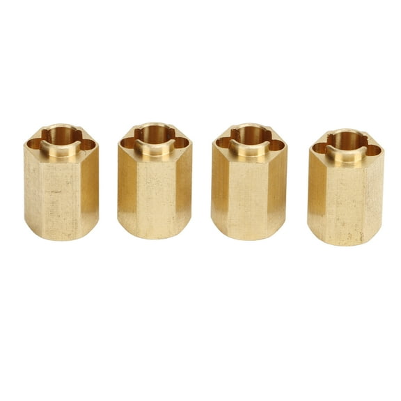 7mm Brass Wheel Hex Hub Extender, Beautiful Appearance Brass 7mm Wheel Hex Hub Adapter Easy To Install For 1/18 RC Crawler Car