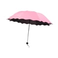thumbnail image 4 of Folding Umbrella Travel Umbrella Compact Umbrella with Water Activated Floral Patterns for Women Men Outdoor Activities, 4 of 9