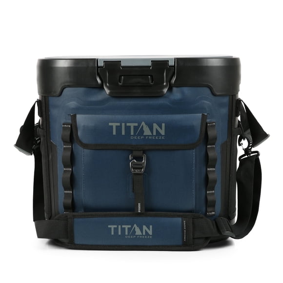 Enfriador Titan de Arctic Zone Deep Freeze para 36 latas, color azul