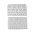 thumbnail image 4 of Milue Heart Shaped Silicone Mold Pendants Mold Epoxy Resin Molds for DIY Epoxy Resin, 4 of 14