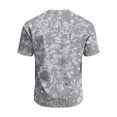 thumbnail image 4 of JULMCOMO Men's Camo Shirts Crew Neck Short Sleeve Soft Comfy Summer T Shirt Loose Fit Casual Pullover Graphic Tees Gray 4XL, 4 of 4