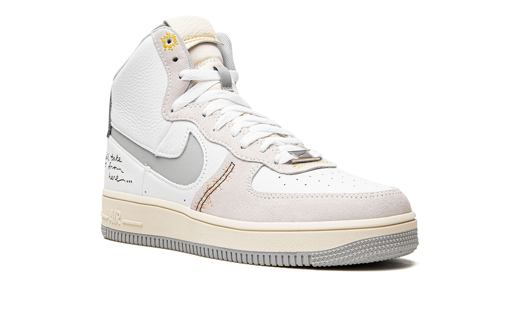 NIKE WOMENS AIR FORCE 1 HIGH SCULPT Womens "We'll Take It From Here" DV2187 100 DV2187 100 from Stadium Goods