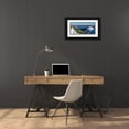 thumbnail image 3 of Zwick, Martin 32x17 Black Ornate Wood Framed with Double Matting Museum Art Print Titled - View towards lake Walchensee and Karwendel mountain range-View from Mt-Herzogstand near lake Walche, 3 of 4