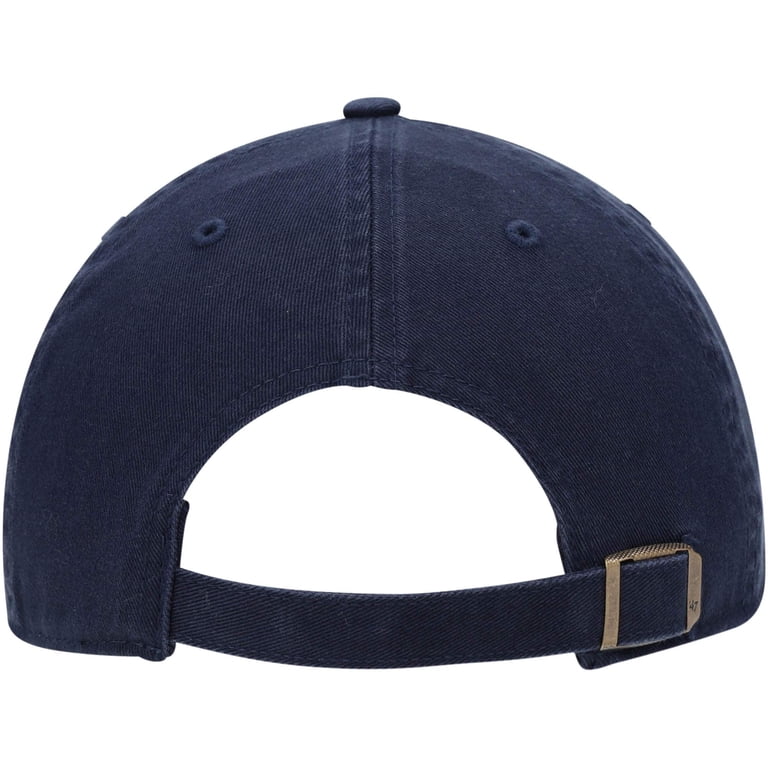 47 Clean Up Hat For Houston Astros Fans - Adjustable Two-Tone Cap In Natural White & Navy