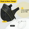 thumbnail image 4 of GASTROPOD Mommy Storage Bag for Doona Stroller Accessories Portable Storage Mom Backpack Black Waterproof Diaper Bag, 4 of 7