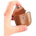 thumbnail image 3 of Funda de carga para Apple Airpods, funda de piel sintética compatible con Apple Airpods 1/2 (amarillo), 3 of 5