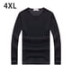 thumbnail image 3 of Minnieouse Ropa interior térmica masculina de manga larga de invierno que mantiene el calor, camiseta de moda, camisa informal adelgazante, accesorio de Ropa interior Negro 4XL Minnieouse AP013380-18, 3 of 6
