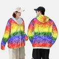 thumbnail image 4 of Easygdp Colorful Tie Dye Lightweight Long Sleeve Sun Shirt Sports long-Sleeved Sun Protective Clothing, Quick Drying Breathable-XX-Large, 4 of 7