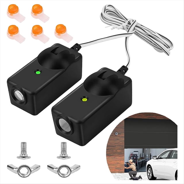 Kit de Sensor de Seguridad de Garaje 41A5034 Compatible, Abridores de Puertas de Garaje, Sensores de Puertas de Garaje, Reemplazo G801CB-P 801CB 041-0136