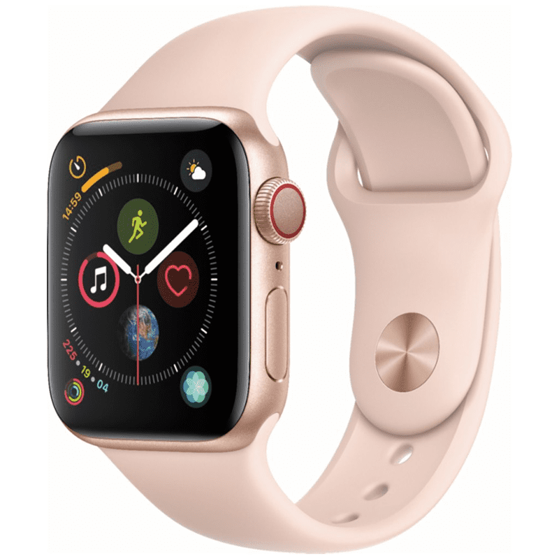 Restored Apple Watch Series 4 (GPS + Cellular) 40mm Smartwatch
