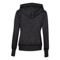 thumbnail image 3 of J. America Women's Zen Fleece Hooded Sweatshirt Size up to 2XL, 3 of 5