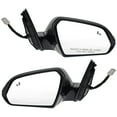 thumbnail image 2 of New Pair Of Mirrors Compatible With Hyundai Sonata Hybrid Preferred Sedan 4 Door 2.0L 2018 2019 By part number 87620-C2560 87610-C2560 HY1321239 HY1320239 87620C2560 87610C2560, 2 of 6