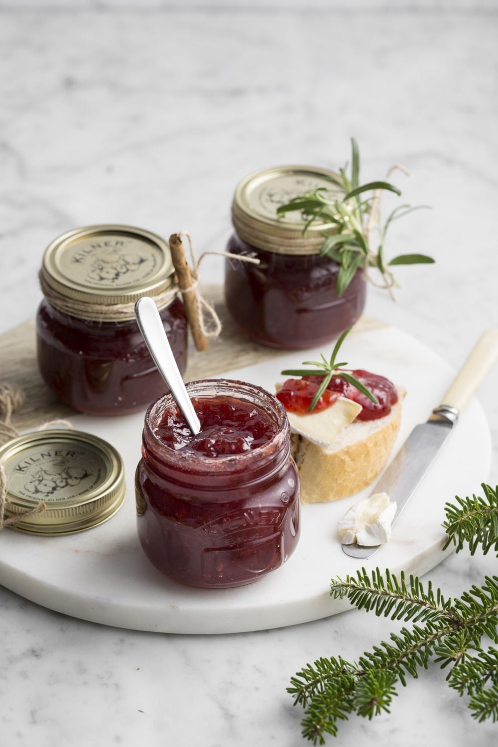 Kilner Pots mason en verre à ouverture régulière avec couvercles scellés, 250ml