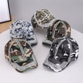 thumbnail image 5 of GIJNRIUIUA Womens Hats Under $5 2026 Summer Sales Rhinestone Baseball Cap Crystal Bling Camo Curved Brim Adjustable Strap Back Lightweight Outdoor Casual Fashion Sun Hat Green Bucket Hats One Size, 5 of 5