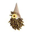 thumbnail image 1 of Maple Gnomes Wreath with Soft Lights Front Door Hanger Thanksgiving Decorations Harvest Festival Ornament for Home Yellow, 1 of 4