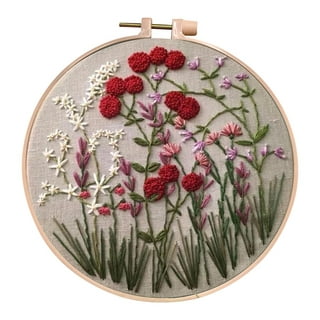 Leisure Arts Embroidery Kit 6 Desert Flower - embroidery kit for beginners  - embroidery kit for adults - cross stitch kits - cross stitch kits for