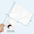 thumbnail image 2 of Anley White Mini Flag 12 Pack - Hand Held Small Miniature Solid White Blank Flags, 2 of 7