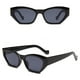 thumbnail image 5 of Jumpingount Gafas con montura pequeña y campo de visión de alta definición Gafas de sol de color caramelo Gafas sin montura Lentes Caja verde, 5 of 6