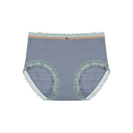 

Unique Bargains Women s Plus Size Panties Lace Trim Cotton Underwear Panties