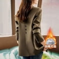 thumbnail image 1 of Black Casual Suit Jacket Women‘s Autumn Design Sense Niche Sense Spring New Suit, 1 of 6