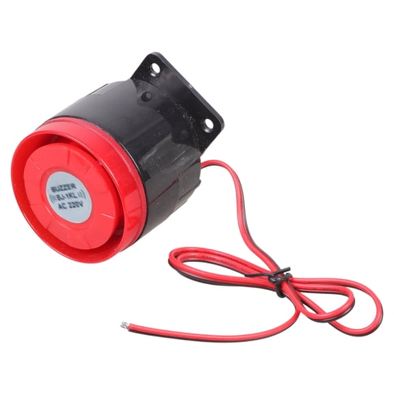 ABS Security Alert 120dB Loud Alarm With LED Light Electronic Light Alarm For Commercial Residential Protections