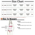 thumbnail image 3 of Swimsuits for Women Women's Butterfly Rhinestone Bikini Swimsuit, 3 of 8