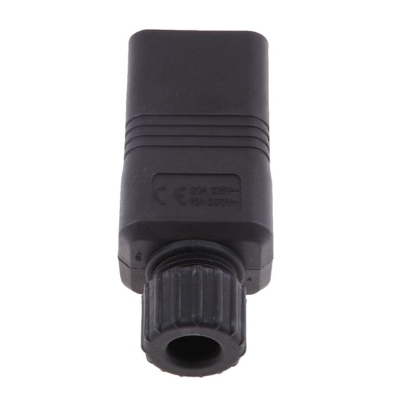 Enchufe IEC 320 C20 16A 250V Sunnimix Enchufe Desmontable del Varón de C20 DIY