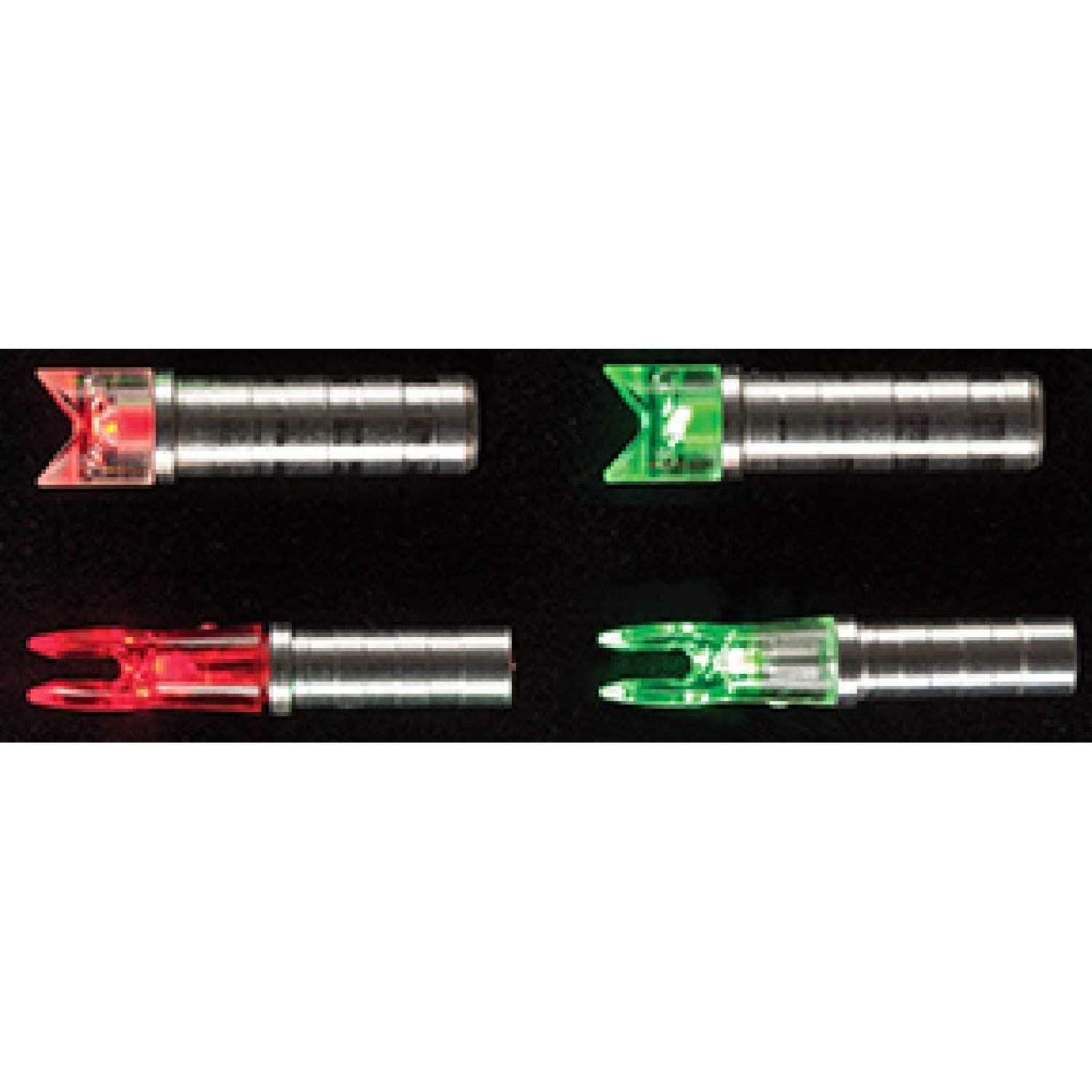 Ignitor Nocks .295 X Bolt 3 pk. Moon Green, Lighted crossbow nock