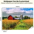 thumbnail image 3 of Peel and Stick Wallpaper Waterproof Corn crop Iowa farm harvest time photo Wall Mural Decor Self Adhesive and Removable 100in x 144in, 3 of 8