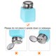 thumbnail image 4 of Disolvente Alcohol Dispensador 120ml(4oz) Empujar Abajo Líquido Dispensador Bomba con Sellado Inoxidable Acero Tapa para Acetona Limpiador Esmalte Removedor, Azul, 4 of 6
