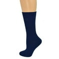 thumbnail image 5 of Sierra Socks Boys & Girls Midweight Organic Cotton School Crew Socks, 3 Pack, Durable Fit, 5 of 6