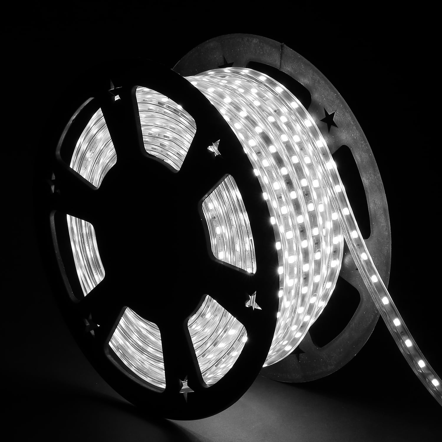 Ainfox 100FT LED Strip Lights,SMD5050 LEDs Waterproof Rope Lights for