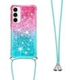 thumbnail image 3 of Funda para Samsung Galaxy A55 5G Brillantina Líquida Divertida Reluciente y con Cristales en Movimiento Cuerpo Cruzado con Cordón Ajustable, 3 of 5