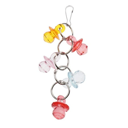 Bird Toys Pacifier Shape Climbing Ladder Toys for Birds, Parrots, Parakeets,