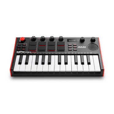 Akai Professional MPK Mini Play MK3 Portable Electronic Piano, Black, 1.98 lb