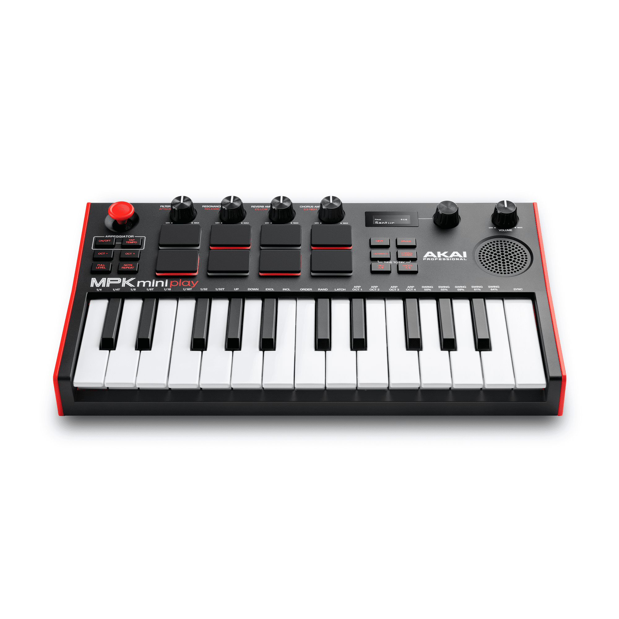 AKAI MPK mini Play MK3 (アカイ)(エムピーケーミニ)【NKS対応製品Komplete 15 Selectバウチャー無償提供】