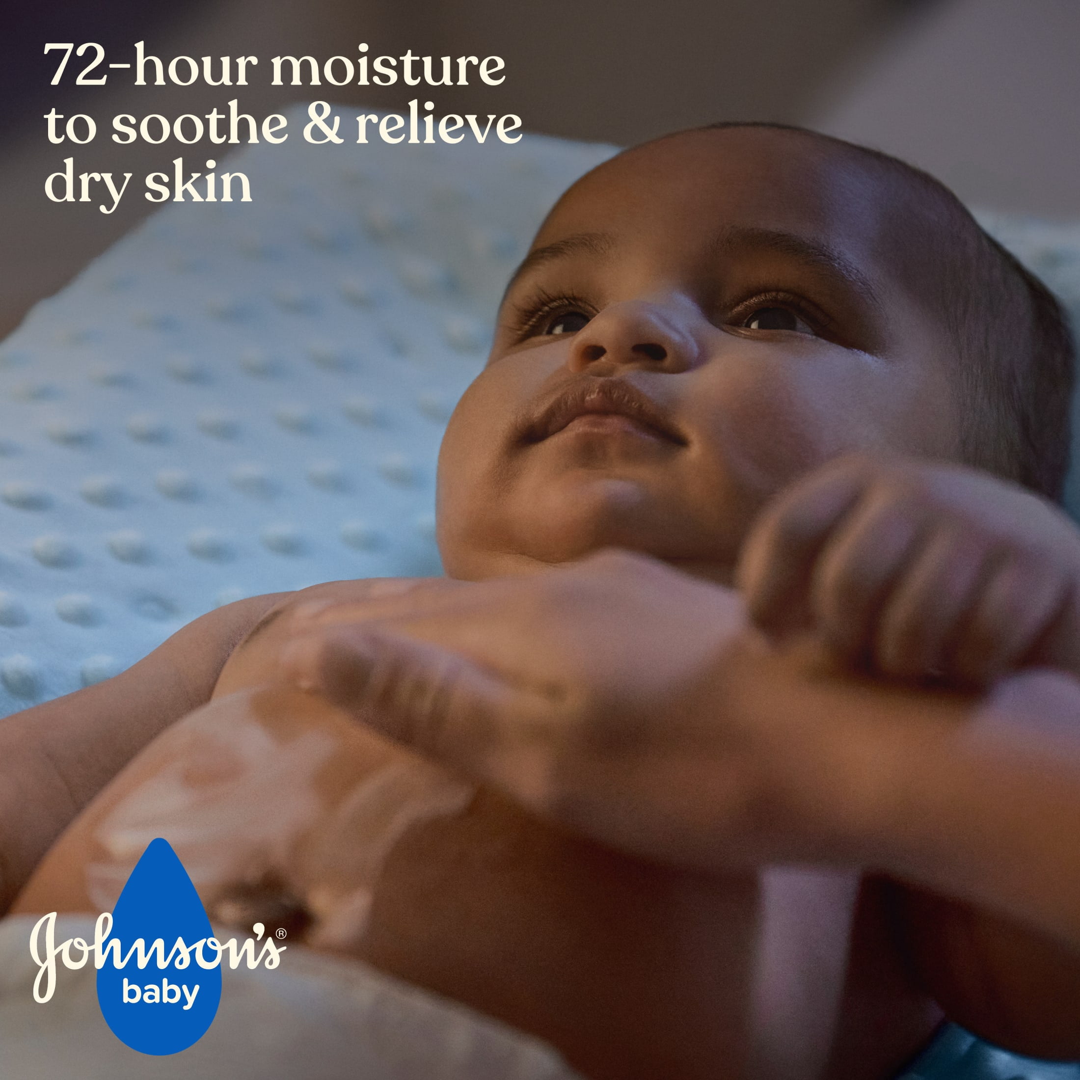 Johnson's Skin Nourish Baby Lotion, Vanilla & Oat Scents, 16.9 fl. oz
