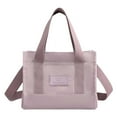 thumbnail image 2 of Fmlxio Tote Bag for Women Shoulder Bag Ladies Zipper Tote Purses for Women Large Satchel Shoulder Handbag Todays Deals Purple, 2 of 8