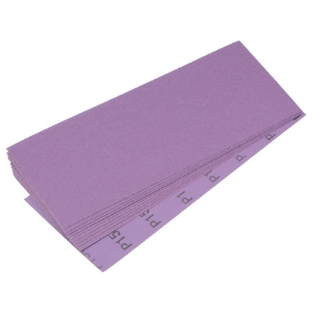 

10 Pack Purple Sanding Sheets 150 Grit 9 x 3.7 Aluminum Oxide Sandpapers Wet Dry Polish