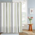 thumbnail image 4 of Sage Green Gray Shower Curtains for Bathroom, Modern Striped Minimalist Stripes Waterproof Fabric Shower Curtain, Decorative Bathroom Curtain for Bathtub, 36"x72", No Hooks Included, 4 of 9