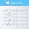 thumbnail image 3 of Gel blanqueador de dientes SOVA White Replacement, paquete de 5, 3 of 5