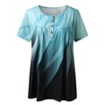thumbnail image 4 of Pntutb - Camiseta de manga corta con cuello en V para mujer, camiseta estampada, tops, blusa, regalo para mujer Pntutb Pntutb-1086, 4 of 4