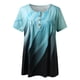 thumbnail image 4 of Pntutb - Camiseta de manga corta con cuello en V para mujer, camiseta estampada, tops, blusa, regalo para mujer Pntutb Pntutb-1085, 4 of 4