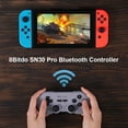 thumbnail image 4 of 8-bit SN30 Pro USB Wired Game Handle Switch Host Steam with Rocker Vibration, 4 of 9