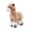 Light Brown, variant on YIFAEUX Horse Doll 2026 Good Luck in Year of The Horse Doll High Simulation Russian War Horse Shape PP Cotton Filling Zodiac Pony Figurine