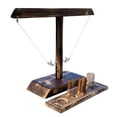 thumbnail image 1 of Wooden balance throwing ring hook two-player interactive competitive game, 1 of 8