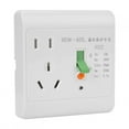 10A, 250V, 40L Outlet for Enhanced Safety Leakage Protection Wall