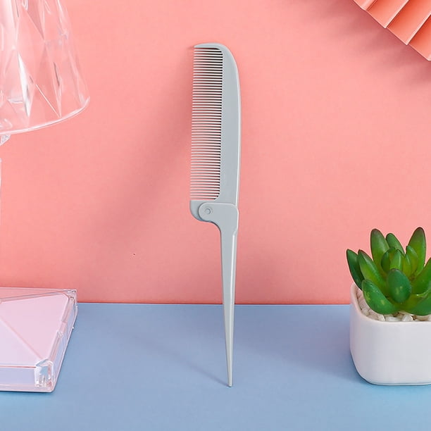 Herramientas de belleza, peines, peines, peines para rayar el cabello, peines de cola de rata, peine plegable, peine desenredante, peine de viaje, peines de estilista, peines para levantar la cola, pa