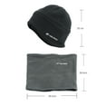 thumbnail image 3 of Dyfzdhu Women Men Winter Knit Warm Hats Scarf Dual PurposeHat Ear Protection Windproof Hat Grey, 3 of 5
